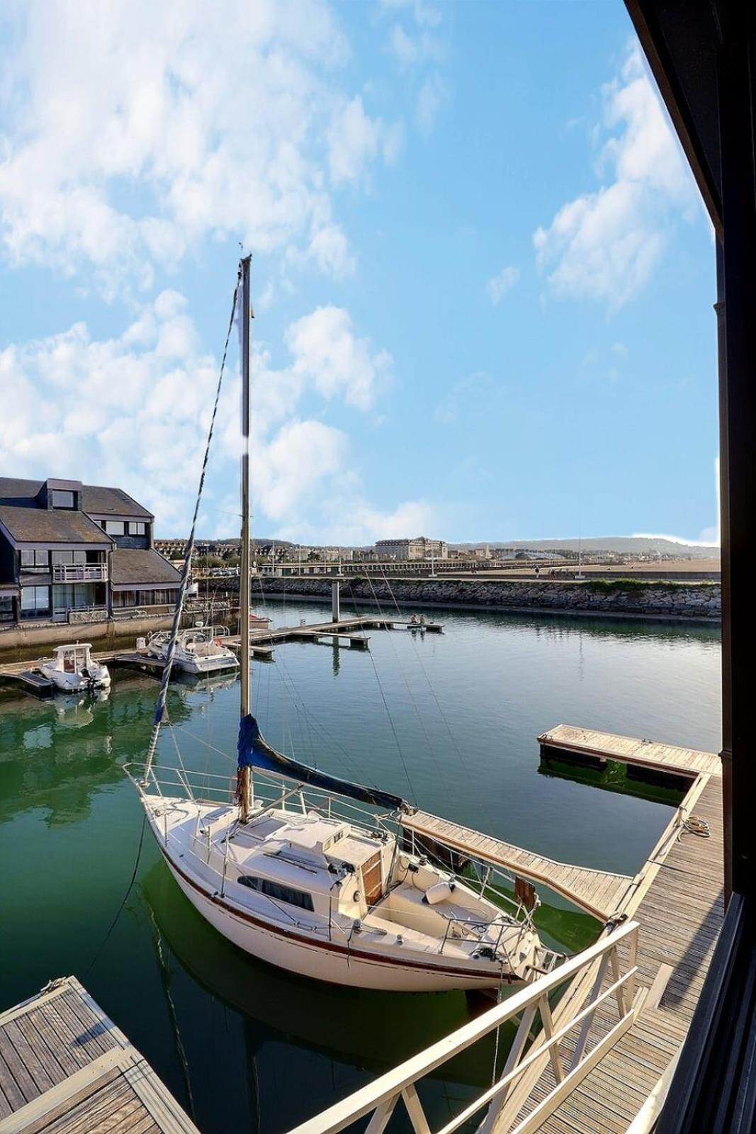 Sublime Apartment Facing The Port & Planches Deauville Exteriér fotografie